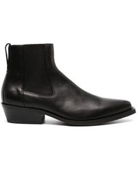 Our Legacy - Cyphre Leather Ankle Boots - Lyst
