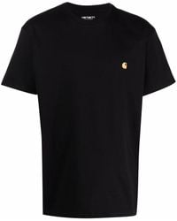 Carhartt - T-shirts And Polos Black - Lyst