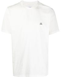 C.P. Company - 30/1 Jersey Logo T-Shirt - Lyst