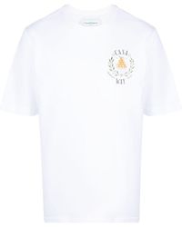 Casablancabrand - Casa Way T-shirt White In Cotton - Lyst