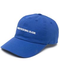 Honey Fucking Dijon Embroidered Logo Baseball Cap - Blue