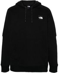 The North Face - The 489 Hoodie Black In Cotton - Lyst