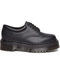 Black 8053 store quad platform derbys