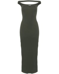 Courreges - Ribbed Dress - Lyst