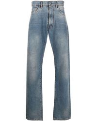 Maison Margiela - Extra-long Length Cotton Jeans - Lyst