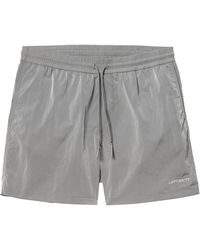 Carhartt - Tobes Swimsuit Short Men Grey In Polyester - Lyst