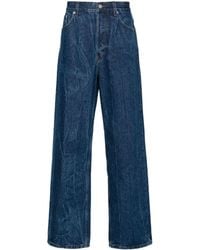 Dries Van Noten - Mid-rise Straight-leg Jeans - Men's - Cotton - Lyst