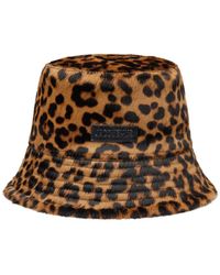 Jacquemus - Le Bob Sperone Bucket Hat Leopard-print Brown In Leather - Lyst