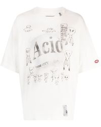 Maison Mihara Yasuhiro - Distressed Acid T-Shirt - Lyst