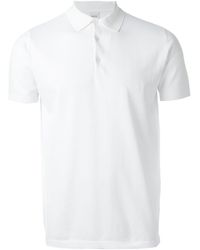 Aspesi - Polo Shirt Men White In Cotton - Lyst