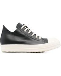 Rick Owens Leather Low in Orange for Men | Lyst UK