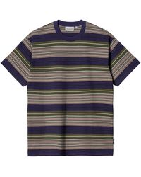 Carhartt - S/s Coby T-shirt Bourbon In Cotton - Lyst