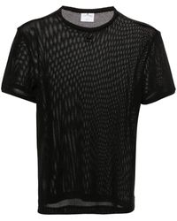 Courreges - Ac Mesh T-shirt Men Black In Cotton - Lyst