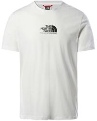 The North Face - Fine Alpine Equipment Tee 3 T-shirt White In Cotton - Lyst