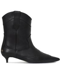 Anine Bing - Rae Boots Black In Leather - Lyst