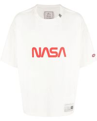 Maison Mihara Yasuhiro - Nasa T-shirt Men White In Cotton - Lyst