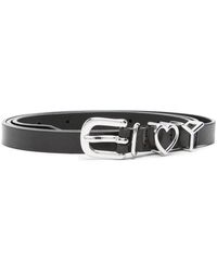 Y. Project - Y Heart Leather Belt - Lyst