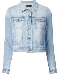 Dolce & Gabbana Denim jackets for Women - Up to 74% off at Lyst.com