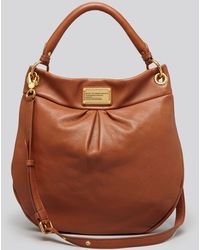 Marc By Marc Jacobs Hobo - Classic Q Hillier - Brown