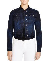 tahari jean jacket