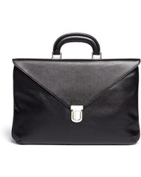 armani mens briefcase