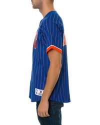 knicks button down jersey