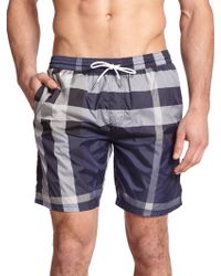 men's burberry swim trunks