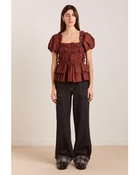 Damson Madder - Sylvie Reversible Jean - Lyst