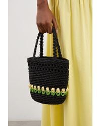 Damson Madder - Raffia Tulip Grab Bag - Lyst