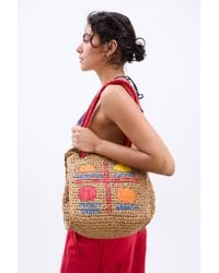 Damson Madder - Fruity Raffia Bag - Lyst