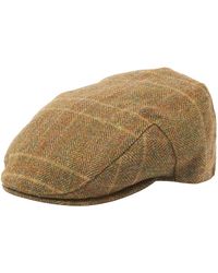 barbour herringbone flat cap