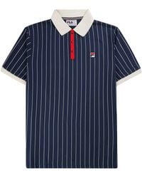 Fila - Bb1 Classic Vintage Striped Polo Shirt - Lyst