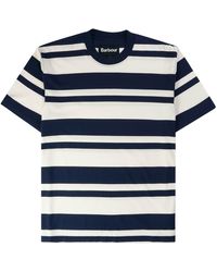 Barbour - Friars Stripe T-shirt - Lyst