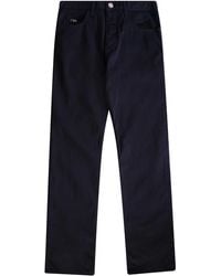 Emporio Armani - J21 Regular-fit Stretch-gabardine Jeans - Lyst