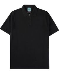 None Of The Above - Zip Polo Shirt - Lyst