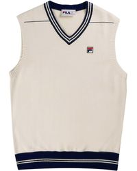 Fila - Francis Knitted Vest - Lyst