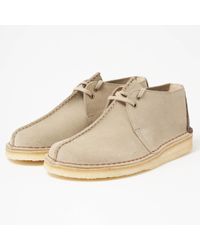 clarks men's desert trek moccasin