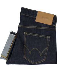 Edwin Ed-80 Cs Red Listed Selvage Denim