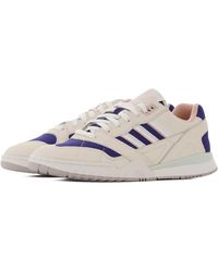 adidas Originals Leather 'a.r. Trainer' Sport Shoes in Yellow for Men - Lyst