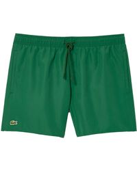 Lacoste - Quick Dry Swim Shorts - Lyst