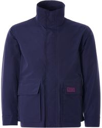 C17 Jeans - C17 Jeans Calais Waterproof Shell Jacket | Navy - Lyst