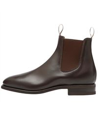 R.M.Williams - R.m Williams Yearling Chestnut Leather Chelsea Boots B54 - Lyst