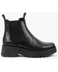 Fly London - Medi Chunky Chelsea Boots - Lyst