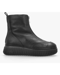 Wonders - A-5202 Front Zip Ankle Boots - Lyst