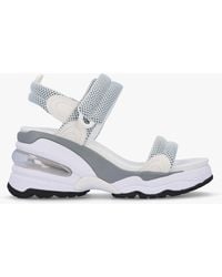 Ash - Doxa Illusion White Transparent Wedge Sporty Sandals - Lyst