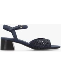 Radley - The Camden Naval Leather Woven Low Heel Sandals - Lyst