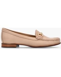 Daniel - Galtro Nude Tumbled Leather Snaffle Loafers - Lyst