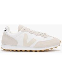 Veja - Rio Branco Perre Natural Suede & Mesh Trainers - Lyst