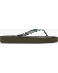 Barbour - Tilda Toe Post Flip Flops - Lyst