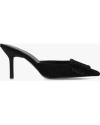 Daniel - Etta Buckle Trim Heeled Mules - Lyst